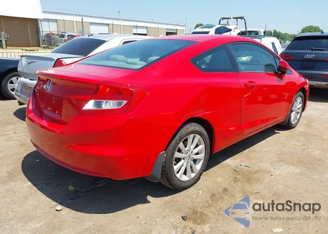 2012 Honda Civic Ex from USA, damaged, VIN 2HGFG3B87CH545138